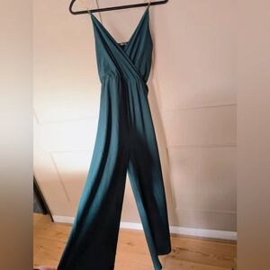 Elegant Teal Jumpsuit